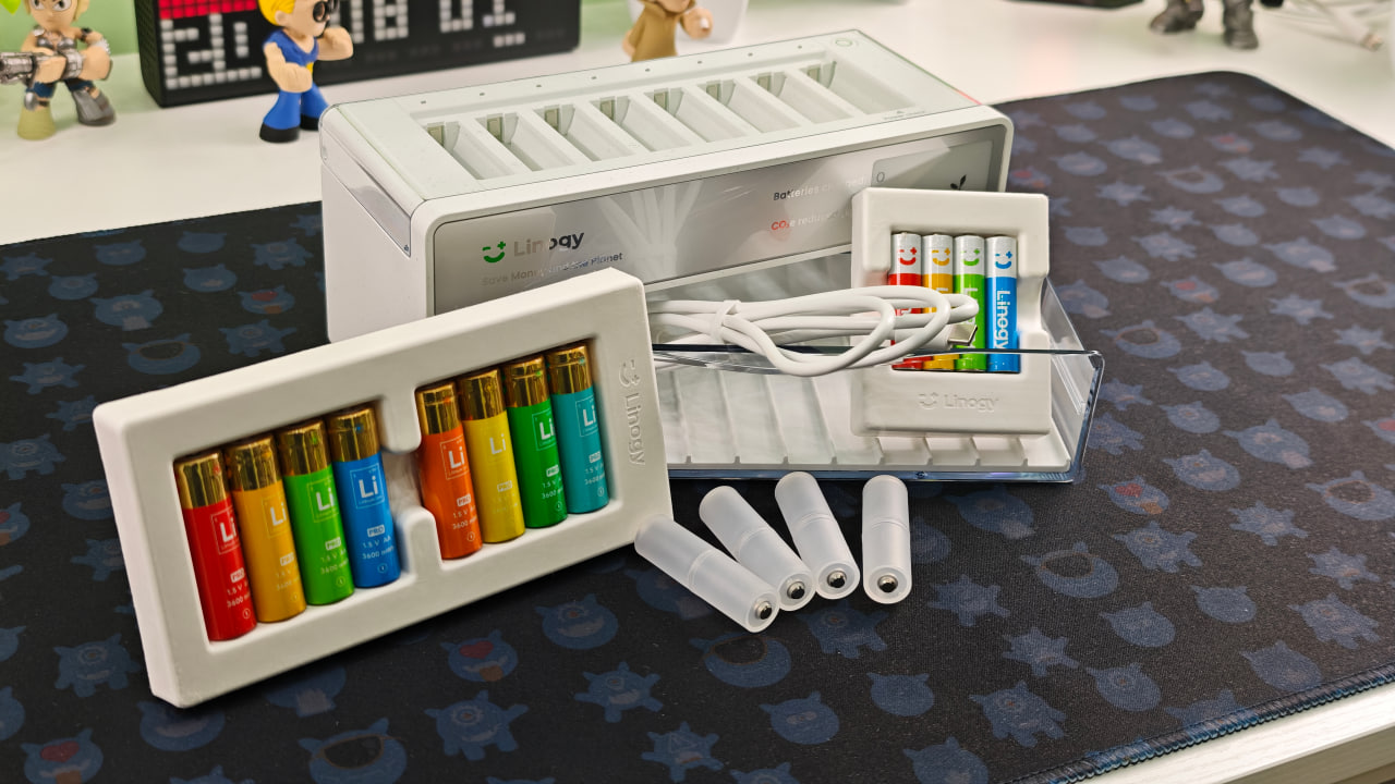 Recensione Linogy Battery Charger: una soluzione completa ed ecologica per caricare e conservare le tue batterie