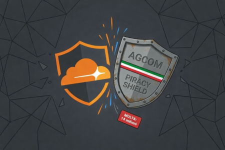 sanzione AGCom a Cloudflare