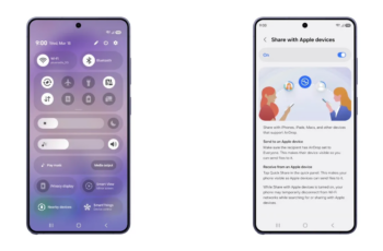 AirDrop tramite Quick Share