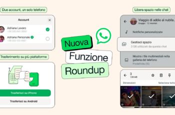 nuove funzioni di WhatsApp