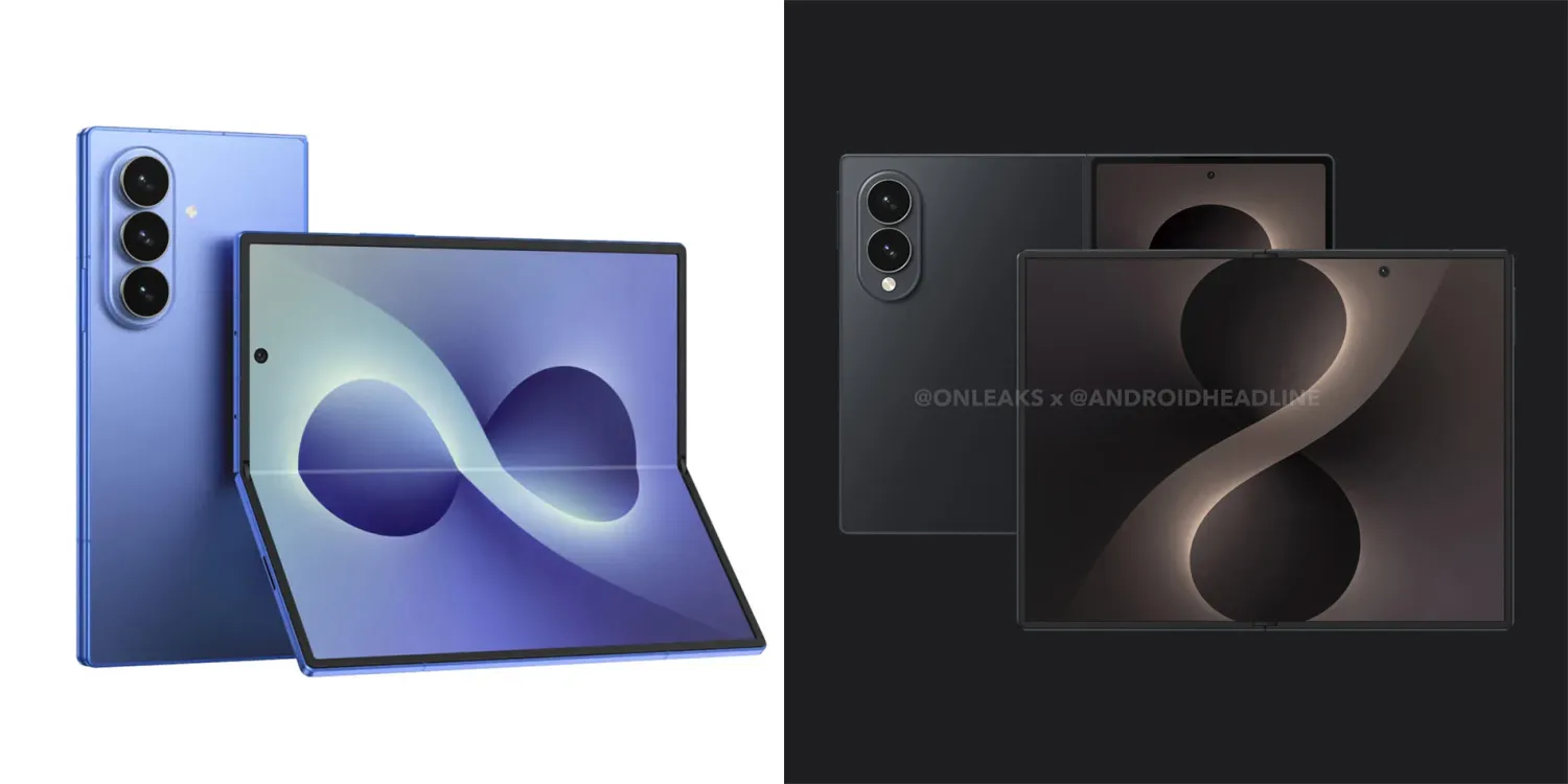 Galaxy Z Fold 8 Wide: ecco le immagini dei dummy