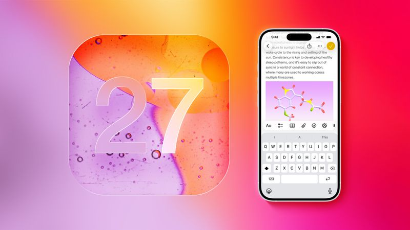 iOS 27: la tastiera su iPhone potrebbe diventare più intelligente