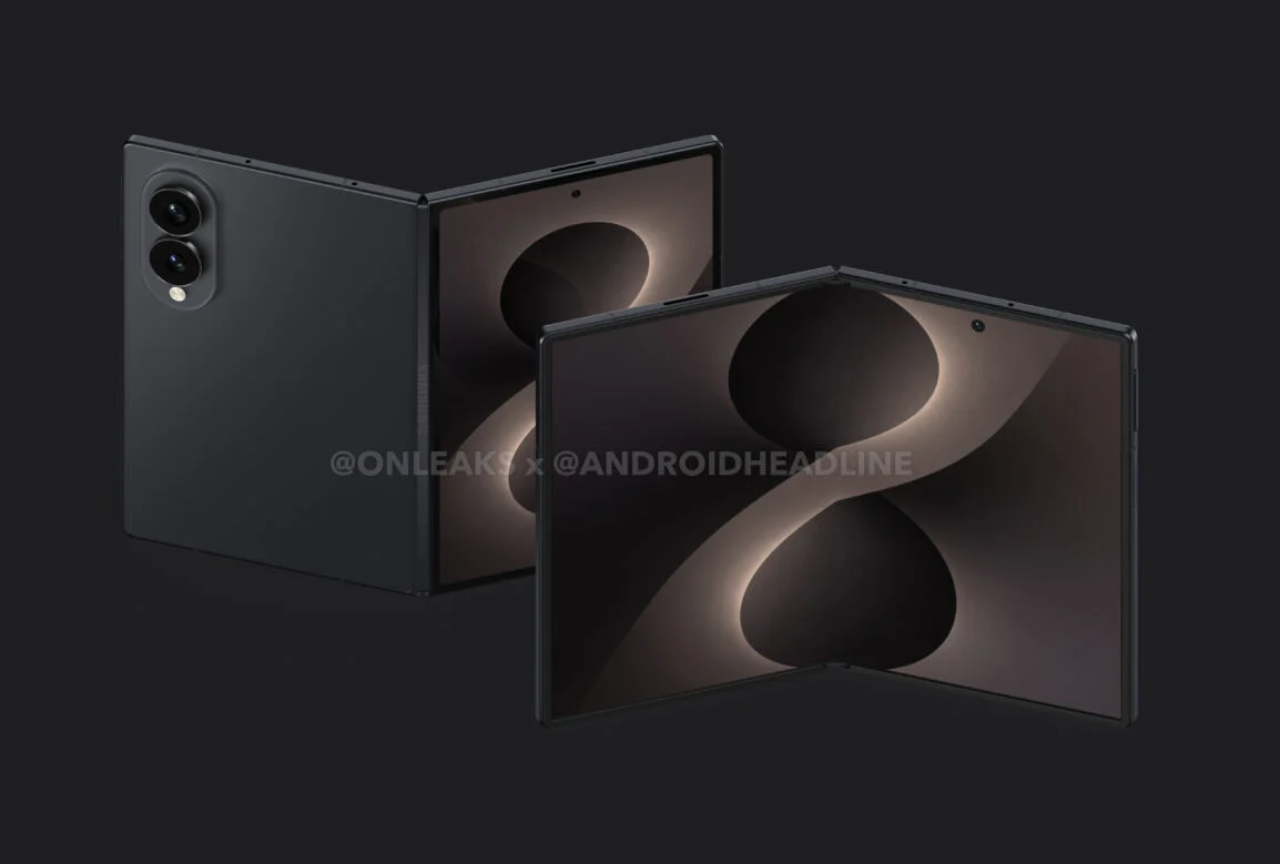 Galaxy Z Fold 8 si mostra dal vivo con il suo nuovo design “ampio”