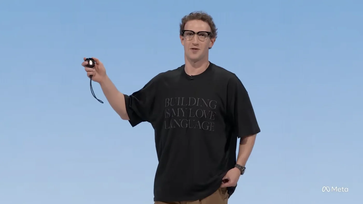Mark Zuckerberg mostra il Muse Charm per la prima volta durante il Meta Connect 2026