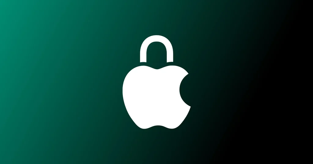 Sicurezza in Apple: L'immagine mostra un lucchetto a forma di logo Apple, che sta a simboleggiare la sicurezza che Apple fornisce grazie al Private Cloud Compute.