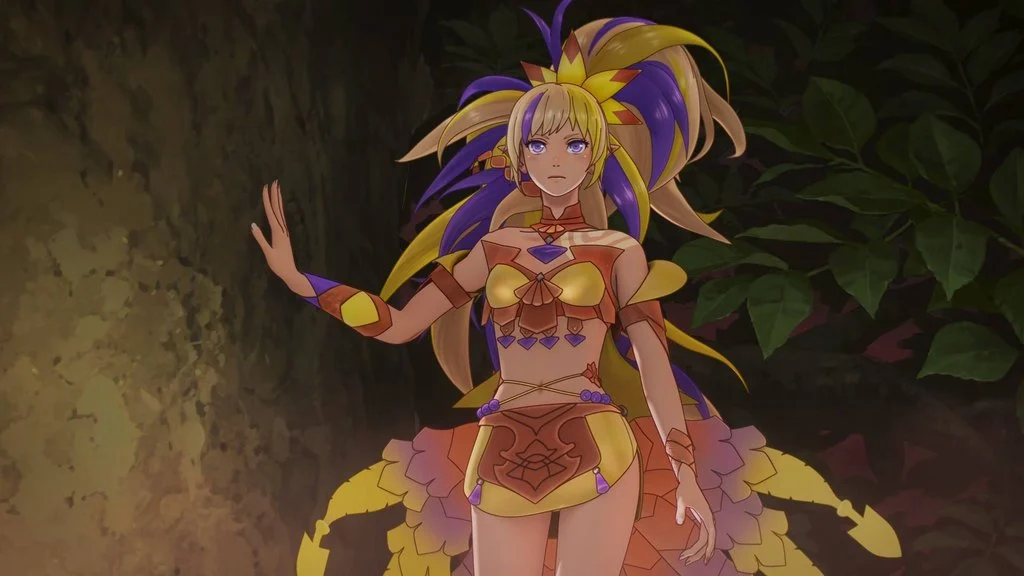Fire Emblem Fortune's Weave: La dea Fortuna è uno dei primi personaggi che incontreremo nel gioco.