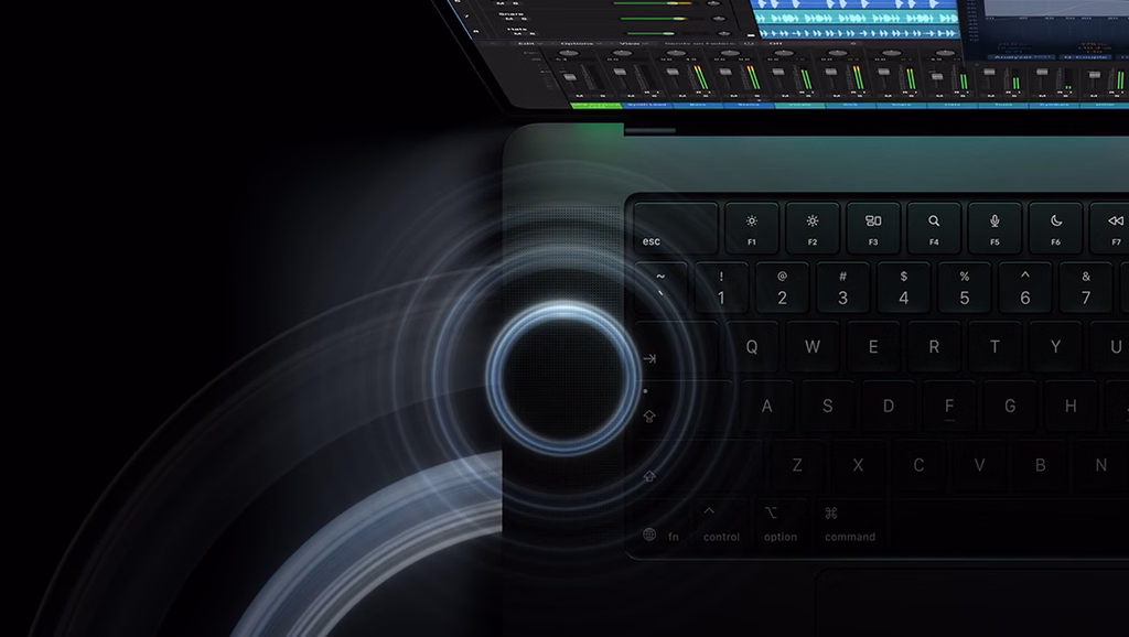 Il nuovo MacBook Pro con display PROLED XDR include degli speaker potenziati
