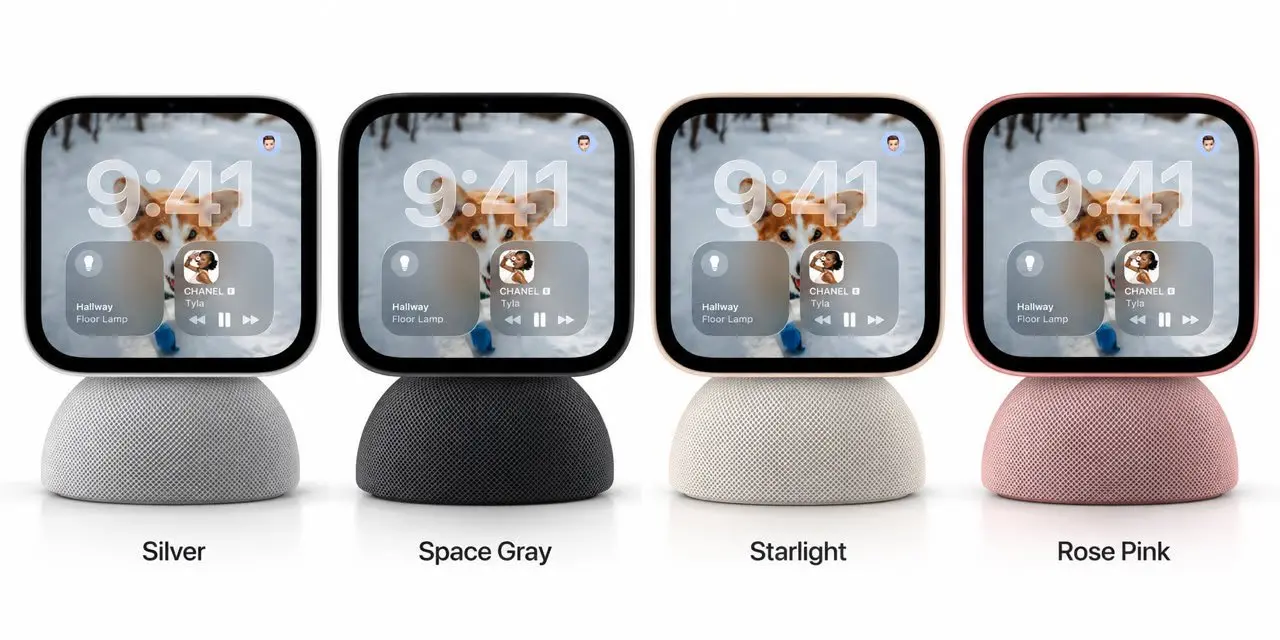 Immagine concept dell'HomePad che potrebbe arrivare con l'evento Apple del 13 ottobre 2026.