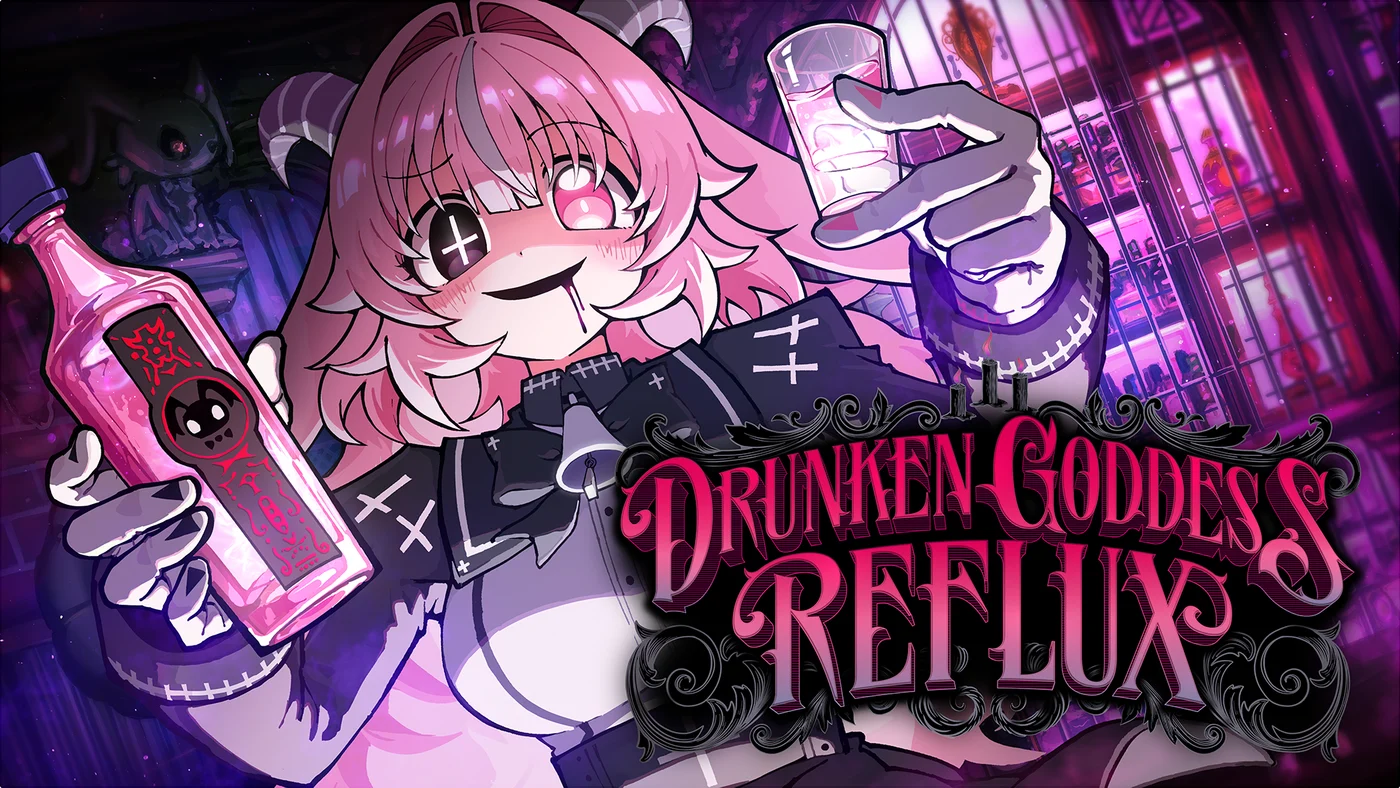 Drunken Goddess Reflux: la cover art dell'attesissimo gioco di Alliance Arts