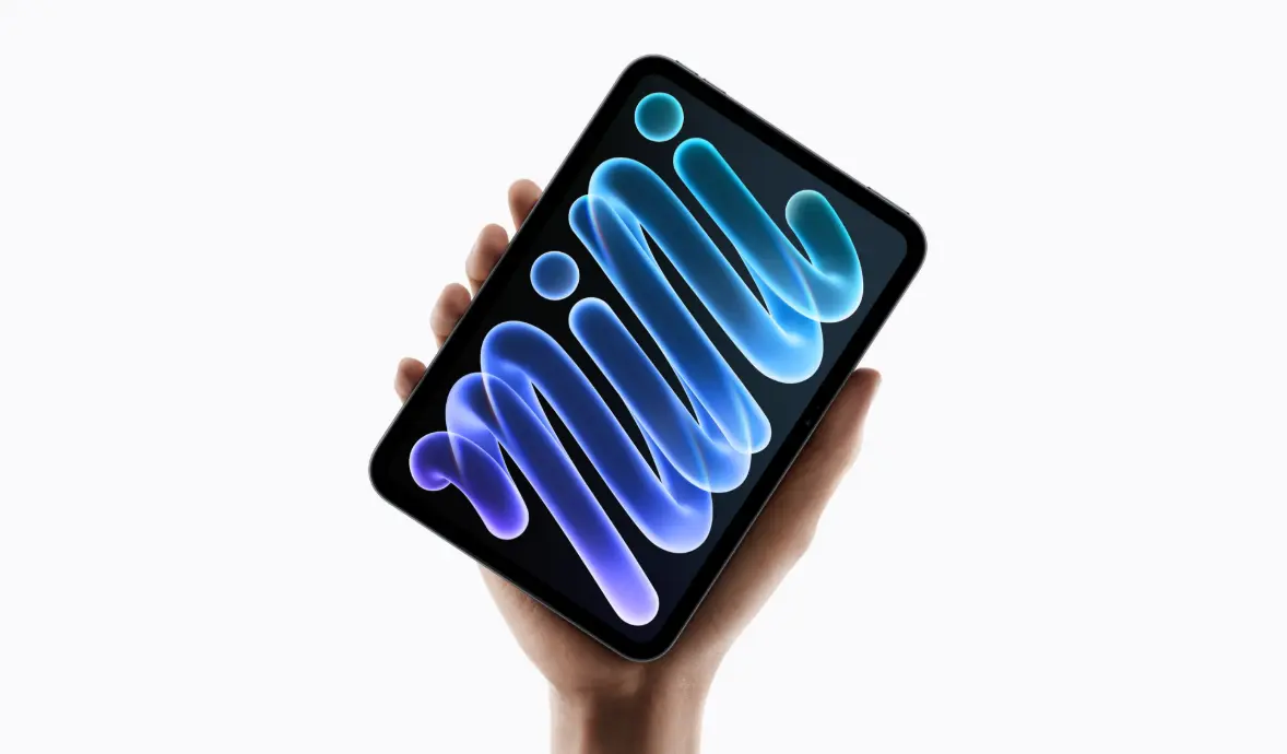 iPad mini OLED color mezzanotte con lo schermo da 8,5 pollici